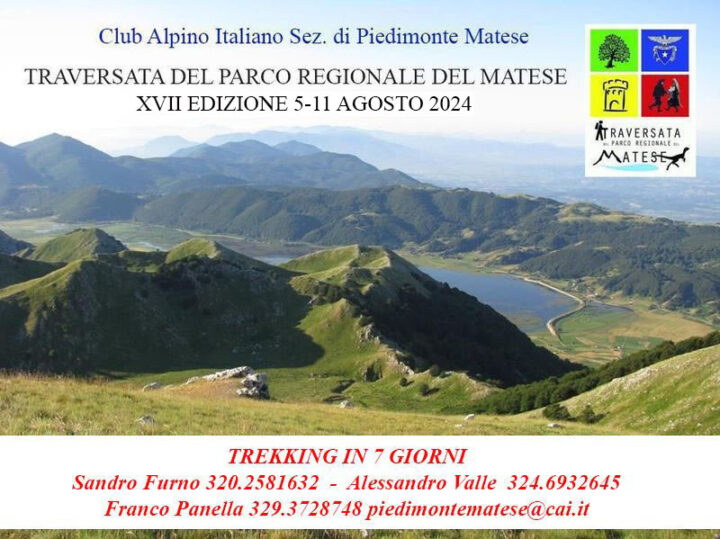 05/08/2024 - TRAVERSATA DEL MATESE XVII EDIZIONE