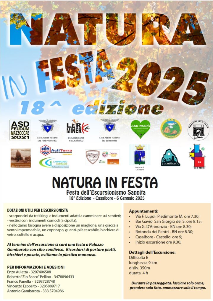 6 Gennaio 2025 – Natura in Festa