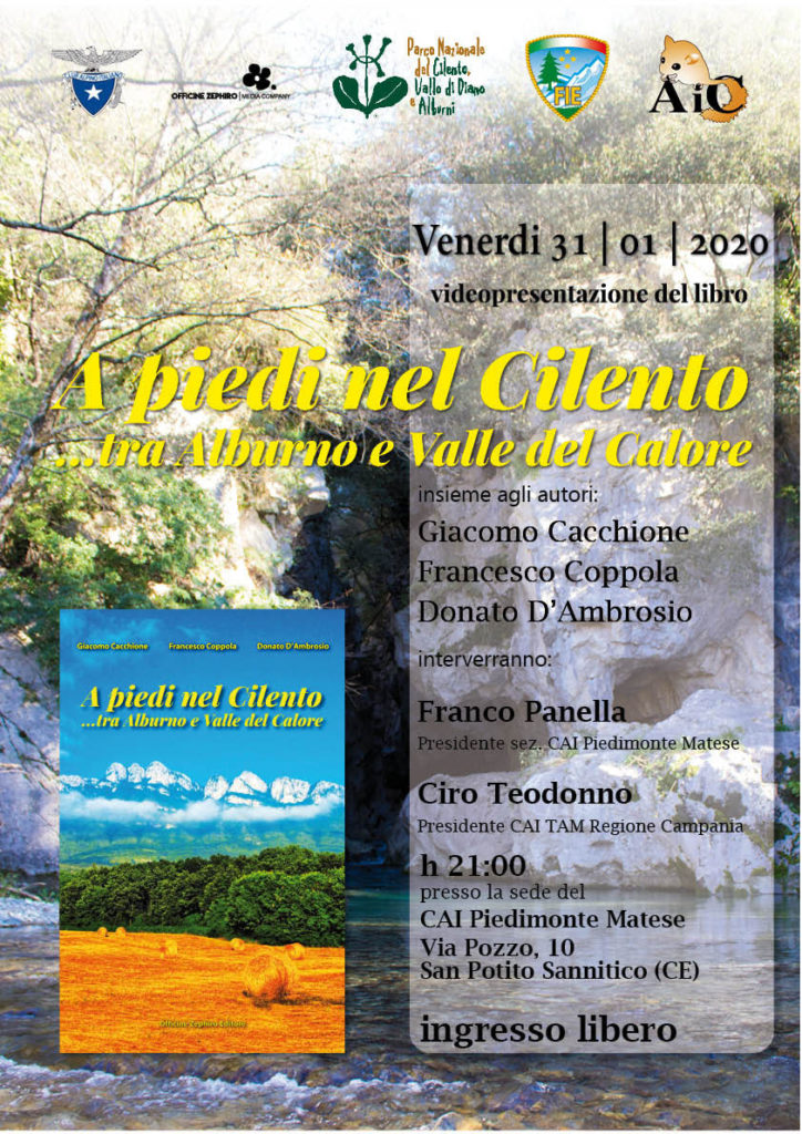 Presentazione del libro "A piedi nel Cilento"